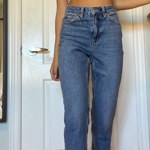 Topshop mom jeans